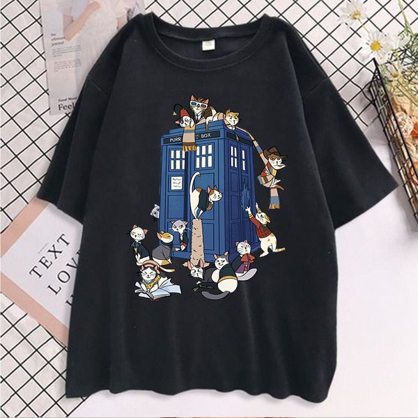 Doctor Cat Shirt, Doctor Who Shirt, Time Lord Shirt-image