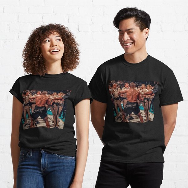 Mike Tyson Vs Police T-Shirt Classic T-Shirt-image