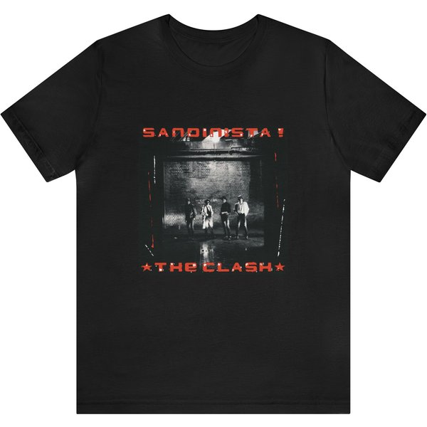 The Clash - Sandinista / Unisex Cotton T-Shirt-image