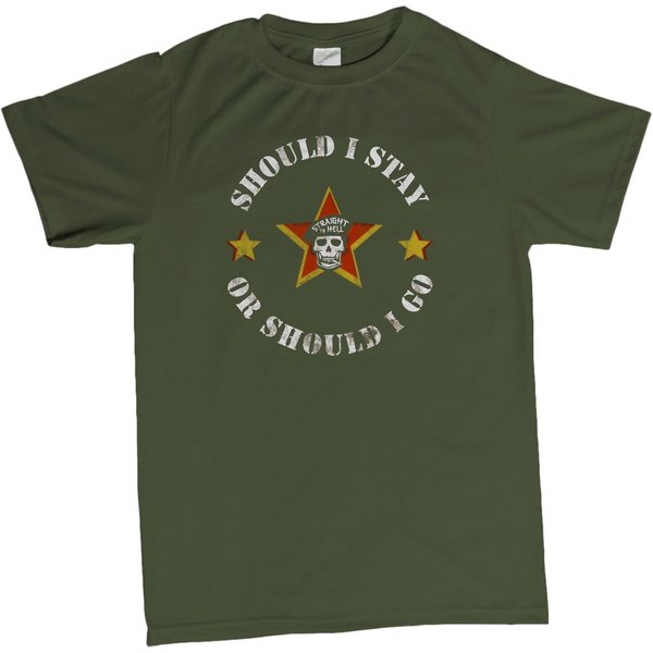 The Clash Should I Stay Or Should I Go T-Shirt-image