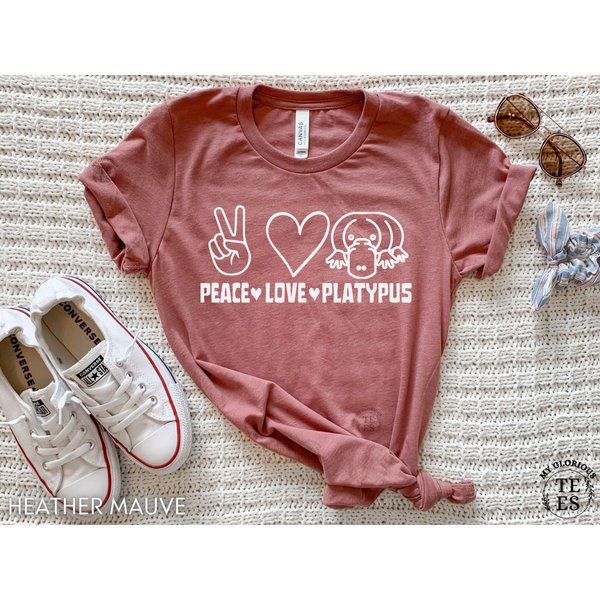 Funny Platypus T-Shirt - Cute Australian Animal Gift-image