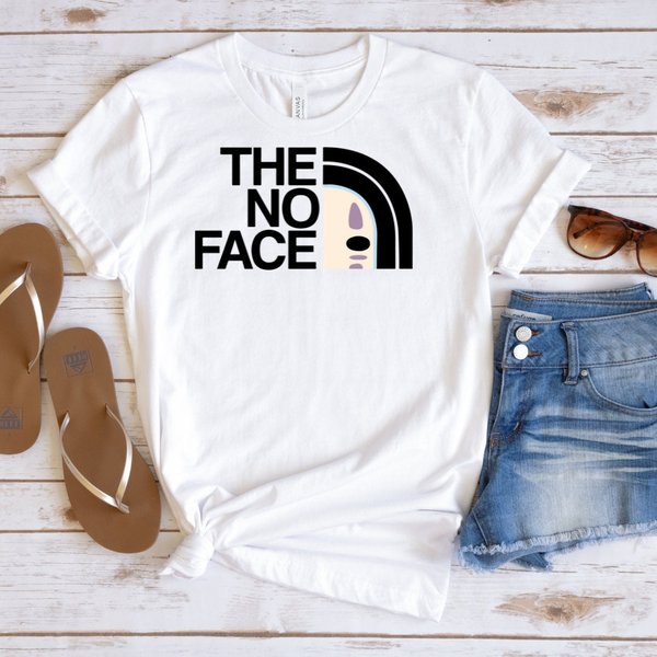 The No Face T Shirt/ Unisex Short Sleeves Shirt/ Spirited Anime-image