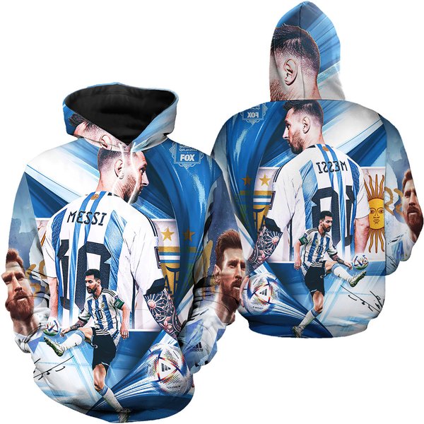 Messi 10 Fifa World Cup Football Hoodie-image