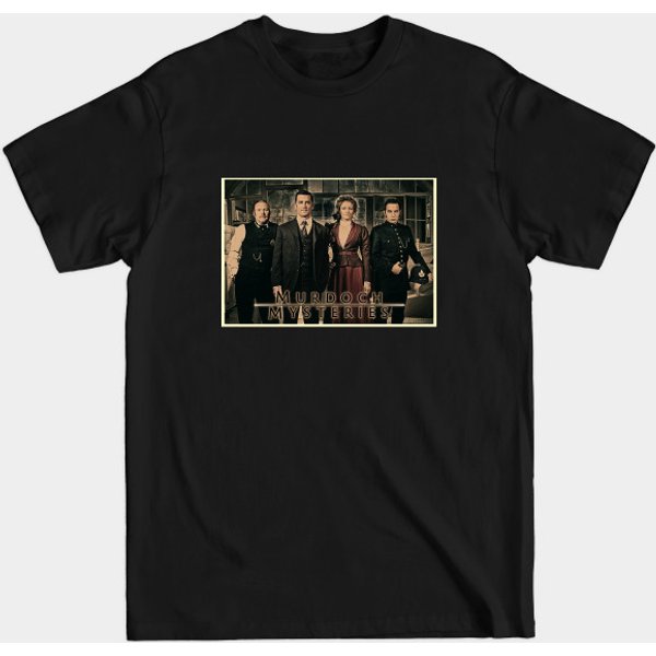 Murdoch Mysteries Stylised Design - Murdoch Mysteries - T-Shirt-image