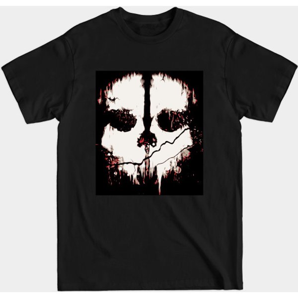 Ghost Mask Call Of Duty - Call Of Duty - T-Shirt-image