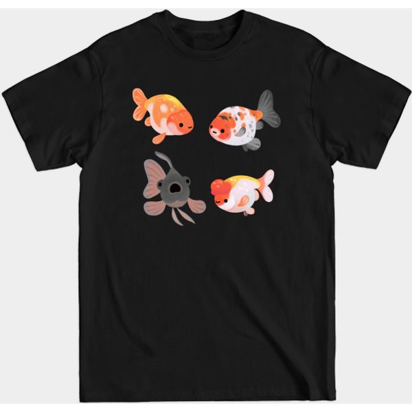 Ranchu - Goldfish - T-Shirt-image
