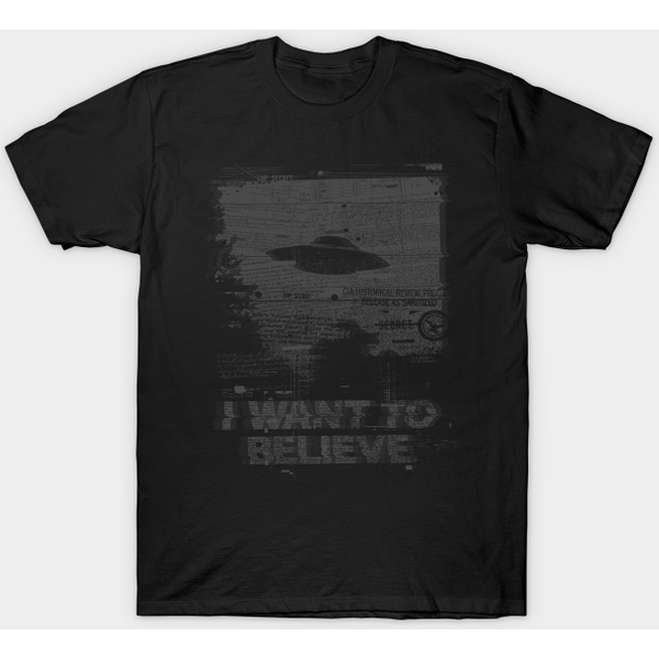 I Want To Believe - Xfiles - T-Shirt-image