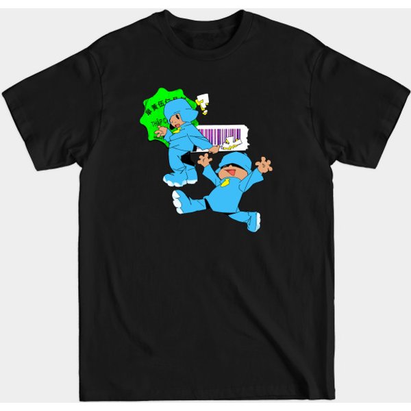 Pocoyo Side A - Cartoons - T-Shirt-image