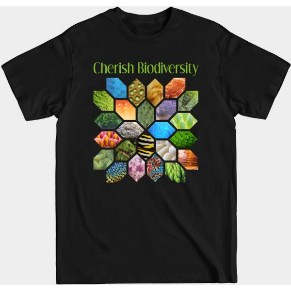 Cherish Biodiversity - Biology - T-Shirt-image
