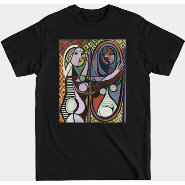 Girl Before A Mirror, 1932, Pablo Picasso - Picasso - T-Shirt-image