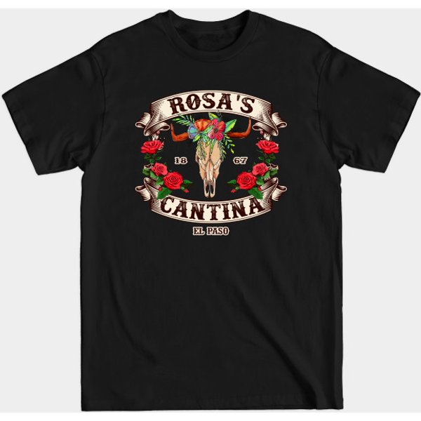 Rosa'S Cantina, Not Distressed (Design 2 Of 2) - El Paso - T-Shirt-image