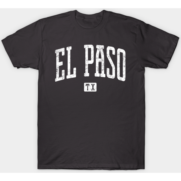 El Paso Tx Vintage City - El Paso - T-Shirt-image