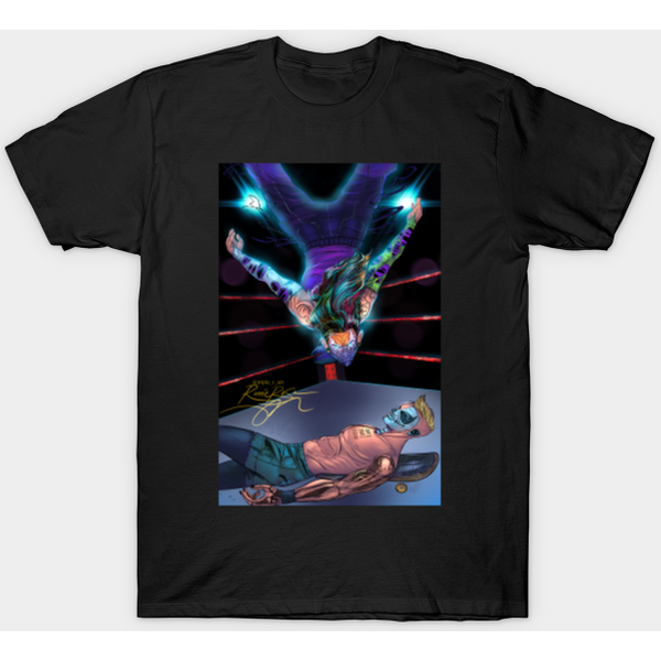 Jeff Hardy Vs Darby Allin Wrestling Art - Jeff Hardy - T-Shirt-image