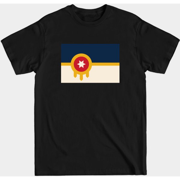 Flag Of Tulsa - Tulsa - T-Shirt-image