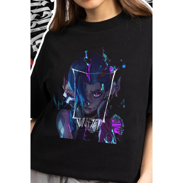 Arcane Wanted Jinx T-Shirt-image