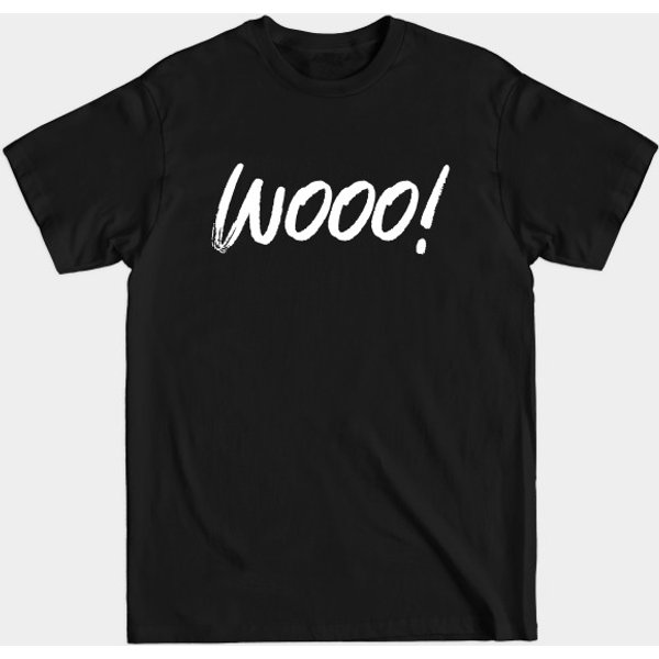 Wooo! (Red Background) - Wooo - T-Shirt-image