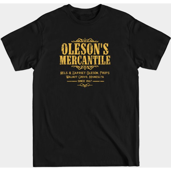 Oleson'S Mercantile - From Little House On The Prairie - Little House On The Prairie - T-Shirt-image