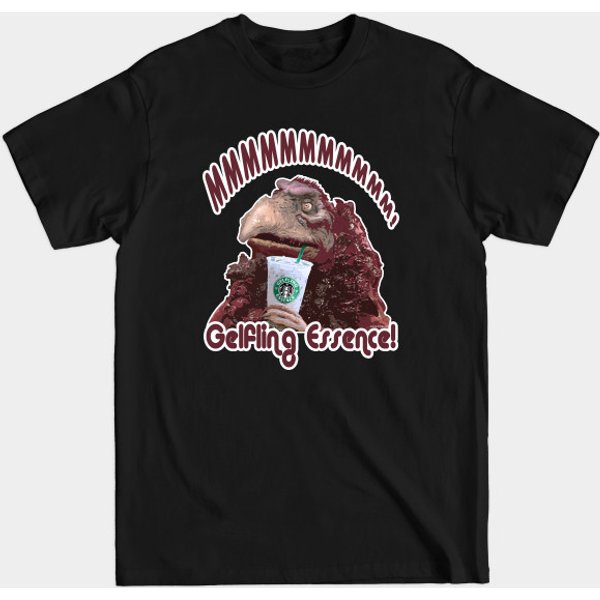 Mmmmmmmmm! Gelfling Essence! - The Dark Crystal: Age Of Resistance - The Dark Crystal Age Of Resistance - T-Shirt-image