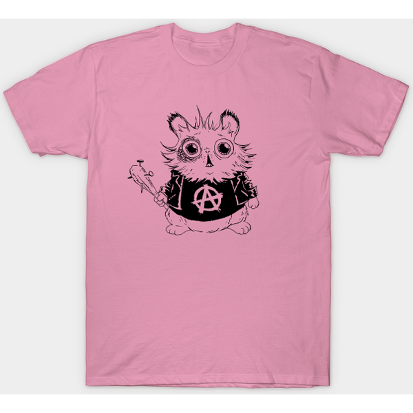 Anarchy Cat - Punk - T-Shirt-image