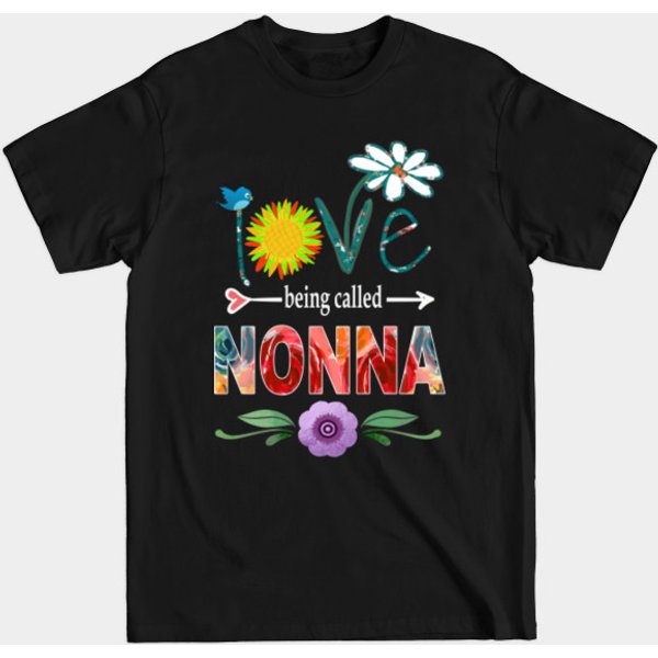 Being Called Nonna - Grandmother - T-Shirt-image