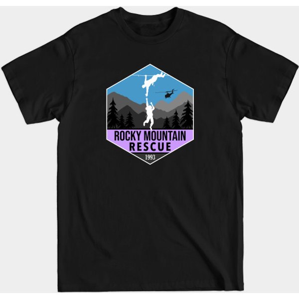 Rocky Mountain Rescue - Cliffhanger - T-Shirt-image
