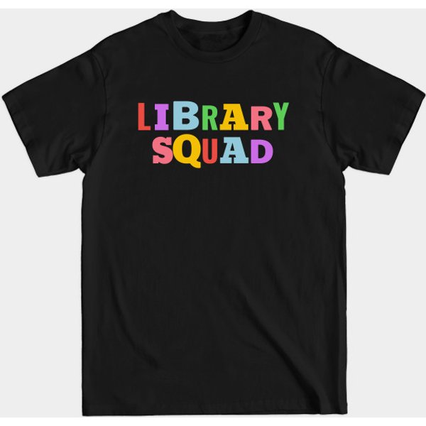 Library Squad - Library - T-Shirt-image