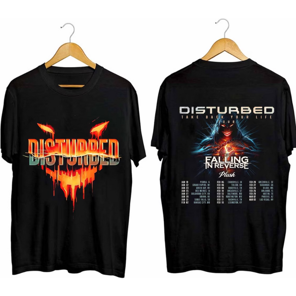 Disturbed 2024 Official Concert T-Shirt - Fan Favorite-image