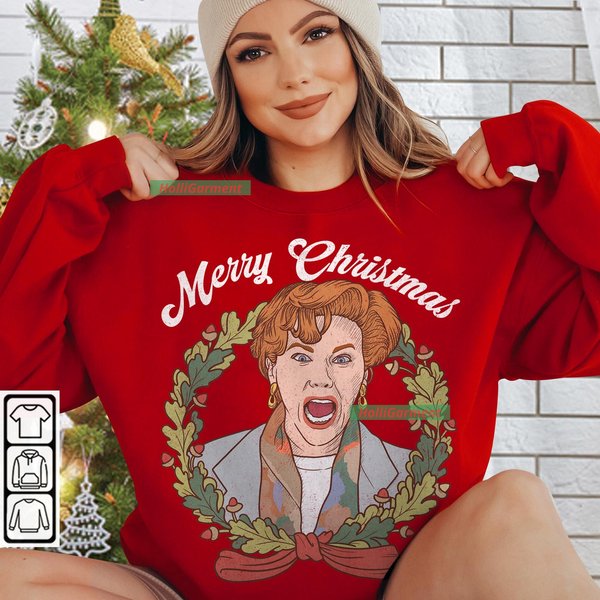 All The Home Alone Sweatshirt, Kevin's Mom Shirt, Christmas Movie, Home Alone Fan-image
