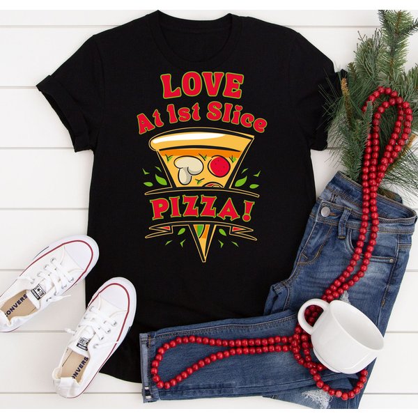 Pizza Tshirt,Womens Shirt,Unisex T-Shirt,Men's Shirt-image