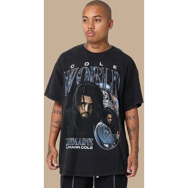 Vintage J Cole T-Shirt, Jay Cole American Rapper Shirt-image