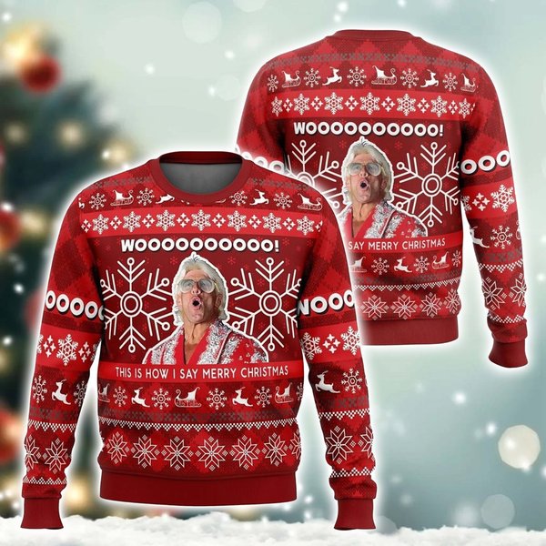 Christmas Movie Ugly Sweater - Merry Christmas Style-image