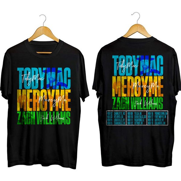 Tobymac Mercyme Zach Williams Double Sided T-Shirt-image