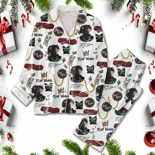 Rod Wave Pajamas Set, Custom Nostalgia 2023 Tour Pajamas