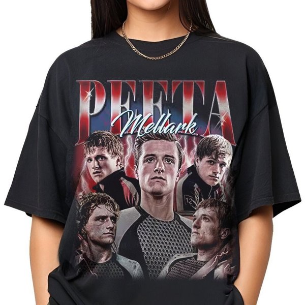 Peeta Mellark Vintage Unisex Shirt, Limited Peeta Mellark Vintage T-Shirt-image