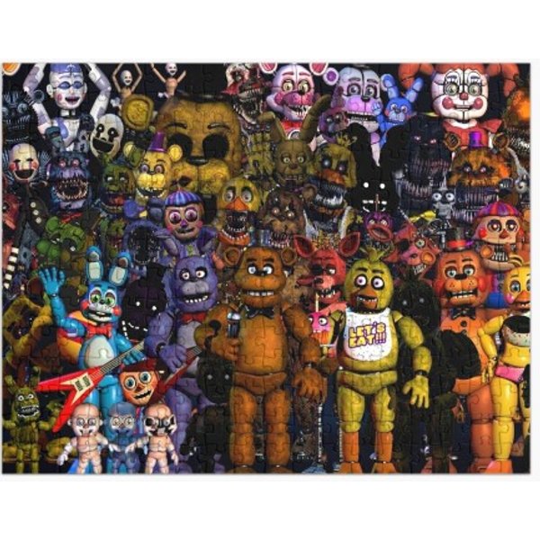 Fnaf Jigsaw Puzzle Jigsaw Puzzle-image