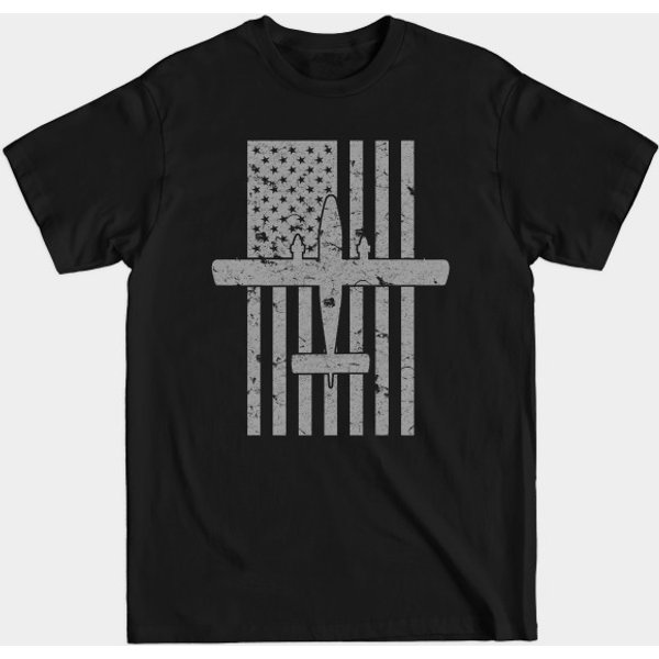 Dehavilland Hdc-6 Twin Otter Airplane Vintage Flag - Dhc 6 Twin Otter - T-Shirt-image