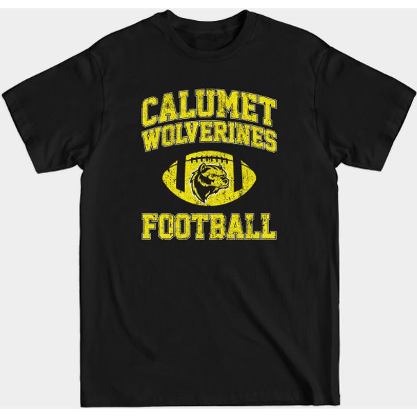 Calumet Wolverines Football - Red Dawn - T-Shirt-image