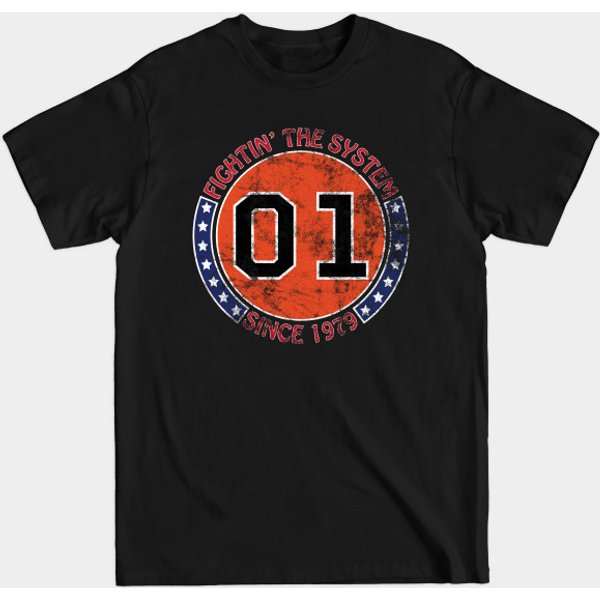 Dukes Of Hazzard - Fightin' The System Since 1979 Vintage (01 General Lee) - Dukes Of Hazzard - T-Shirt-image