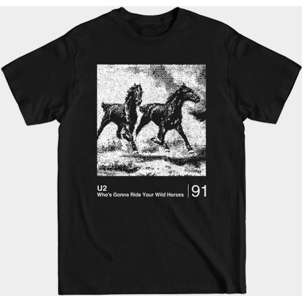 U2 / Minimalist Graphic Design Fan Artwork - U2 - T-Shirt-image