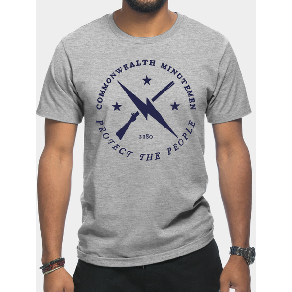 Commonwealth Minutemen Emblem | Fallout Logo - Fallout - T-Shirt-image