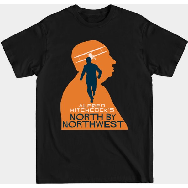 Alfred Hitchcock North By Northwest - Alfred Hitchcock - T-Shirt-image