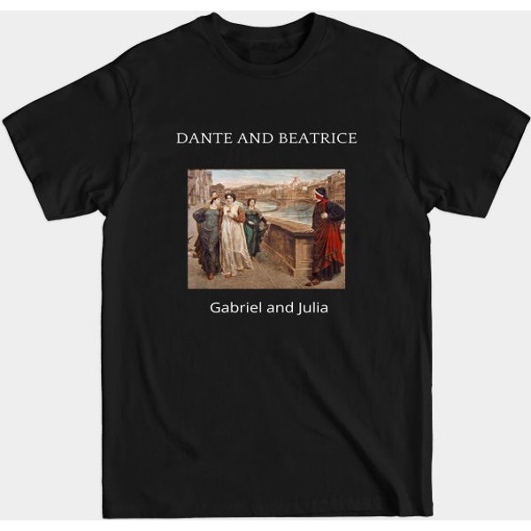 Dante And Beatrice - Gabriel Inferno Dante And Beatrice - T-Shirt-image