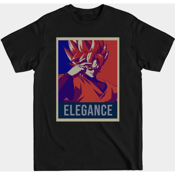 Goku Black Elegance - Goku Black Rose - T-Shirt-image