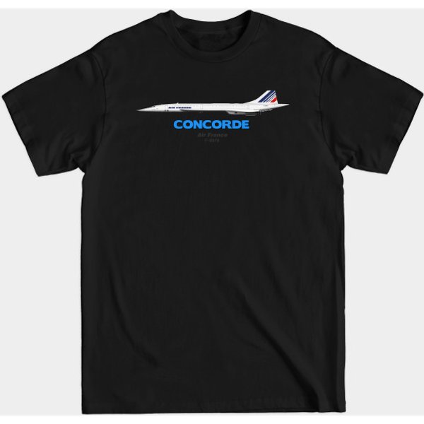 Concorde - Air France - Aviation - T-Shirt-image