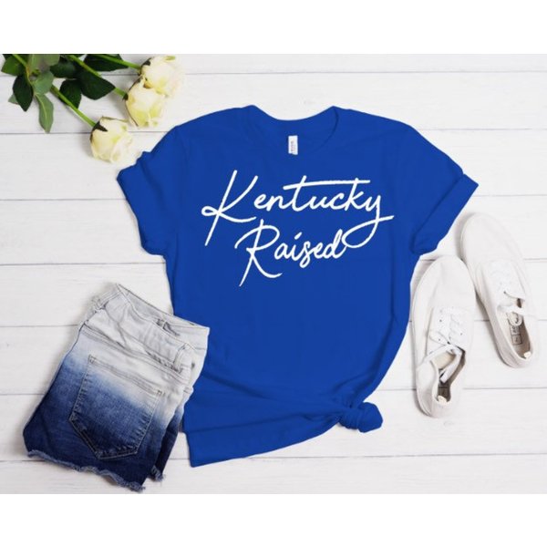 Kentucky Raised T-Shirt Kentucky Girl T-Shirt-image