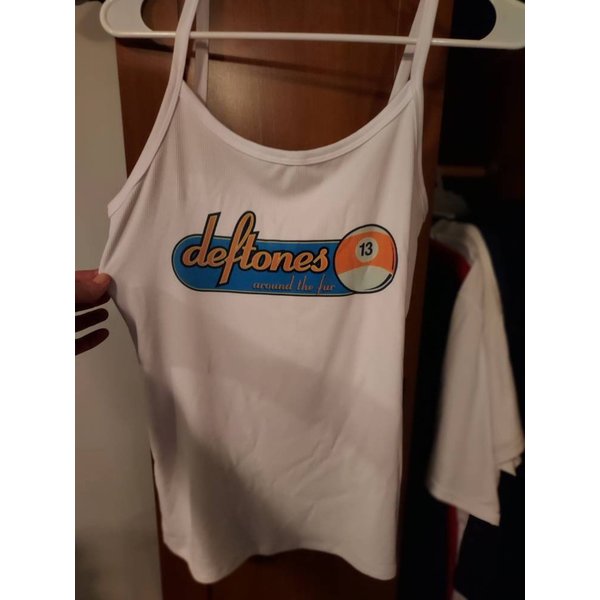 Deftones Tank Top Around The Fur 13 Ball Deftones Shirt Ribbedcropped Tank-image