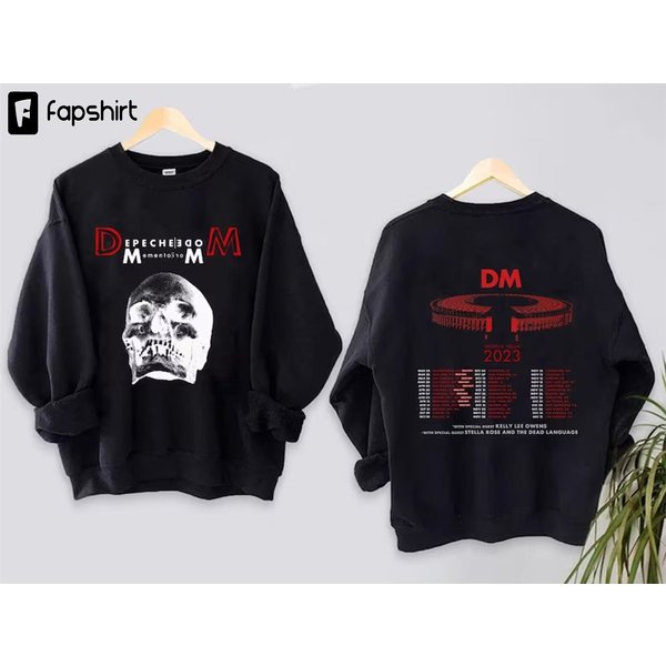 Depeche Mode Berlin 2023 Memento Mori Back And Front Shirt-image