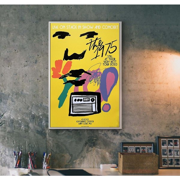 The 1975 Still At Their Very Best Tour 2023 Poster-image