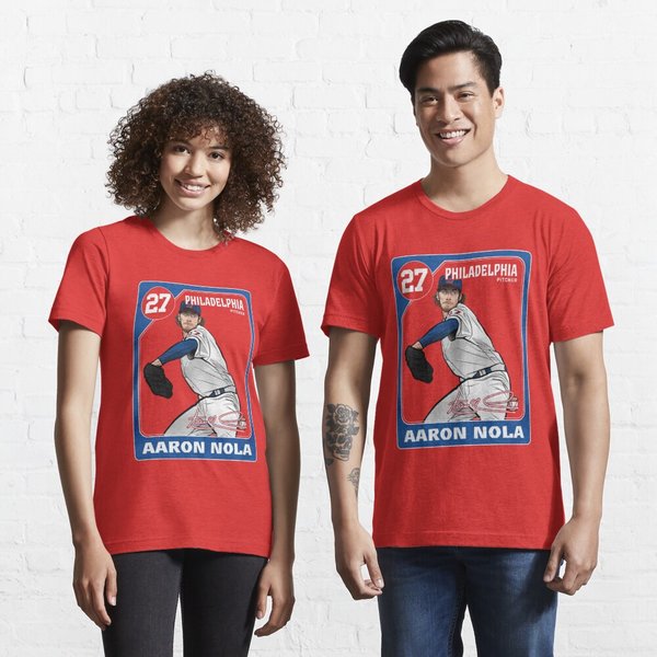 Aaron Nola Card Essential T-Shirt-image