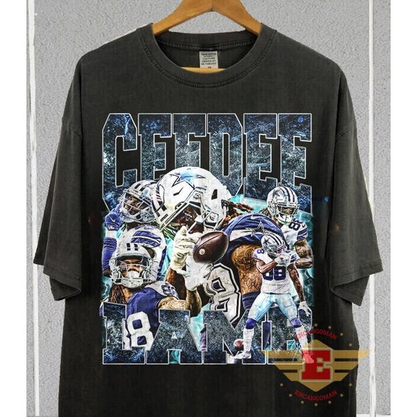 Vintage 90S Graphic Style Ceedee Lamb T-Shirt, Ceedee Lamb Shirt-image